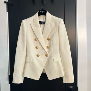 Balmain
Tailored Double-Breasted Wool Jacket